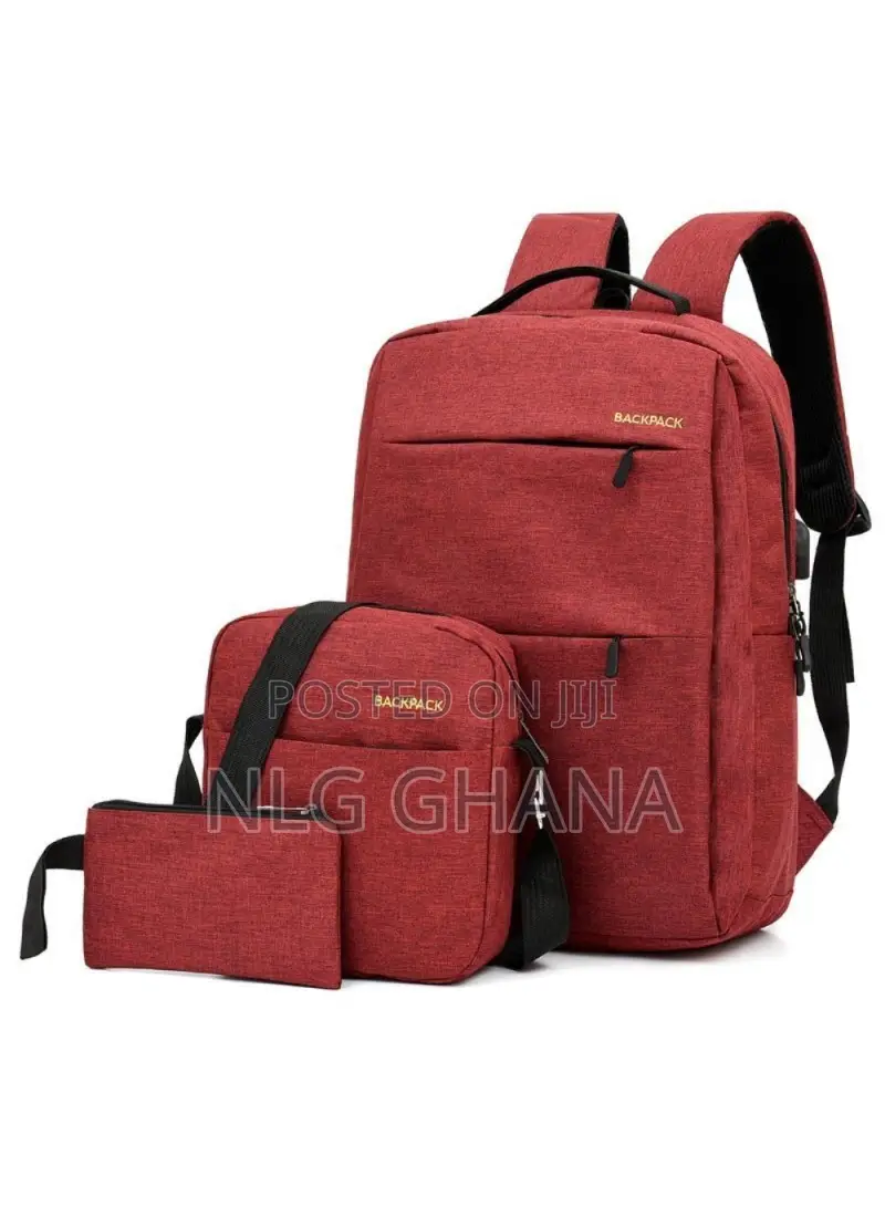 Backpack Usb Charging Oxford Cloth Shoulders Bag.