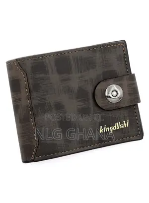 Stylish Pu Leather Men Bi-Fold Short Wallet. Tvx27552