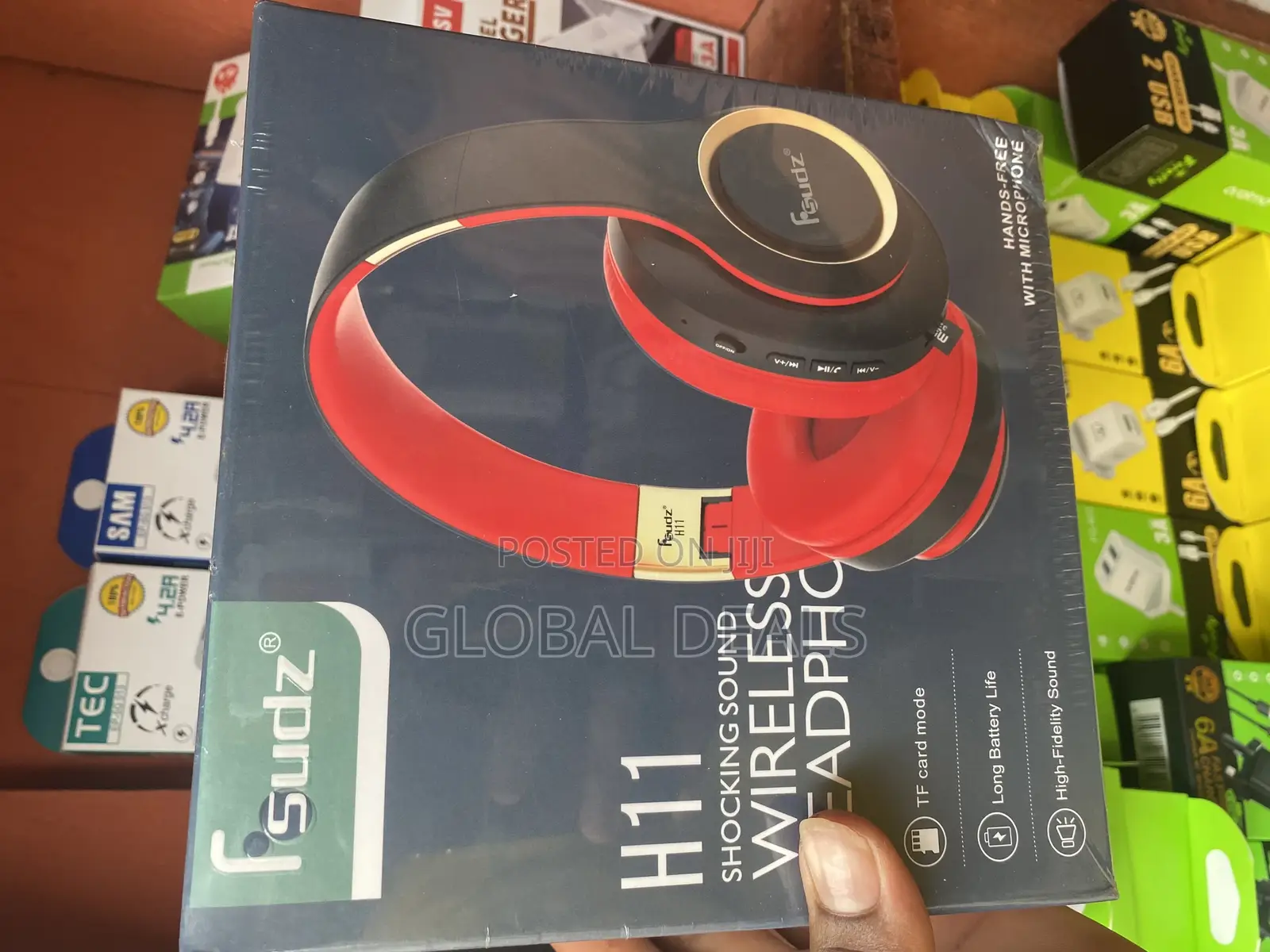 Fsudz Shocking Sounds Bluetooth/Wireless Headsets