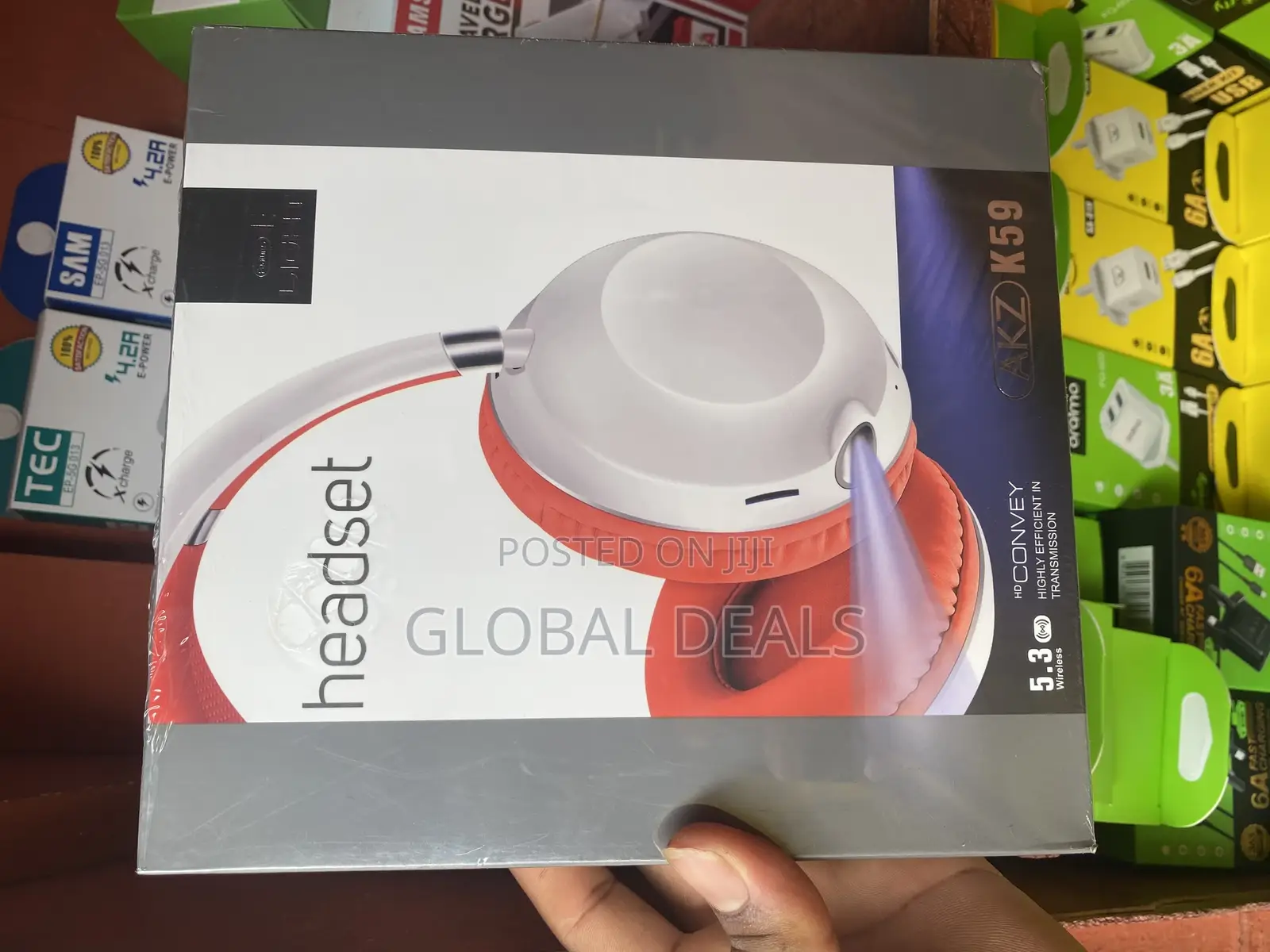 Akz Sports Wireless/Bluetooth Headphones