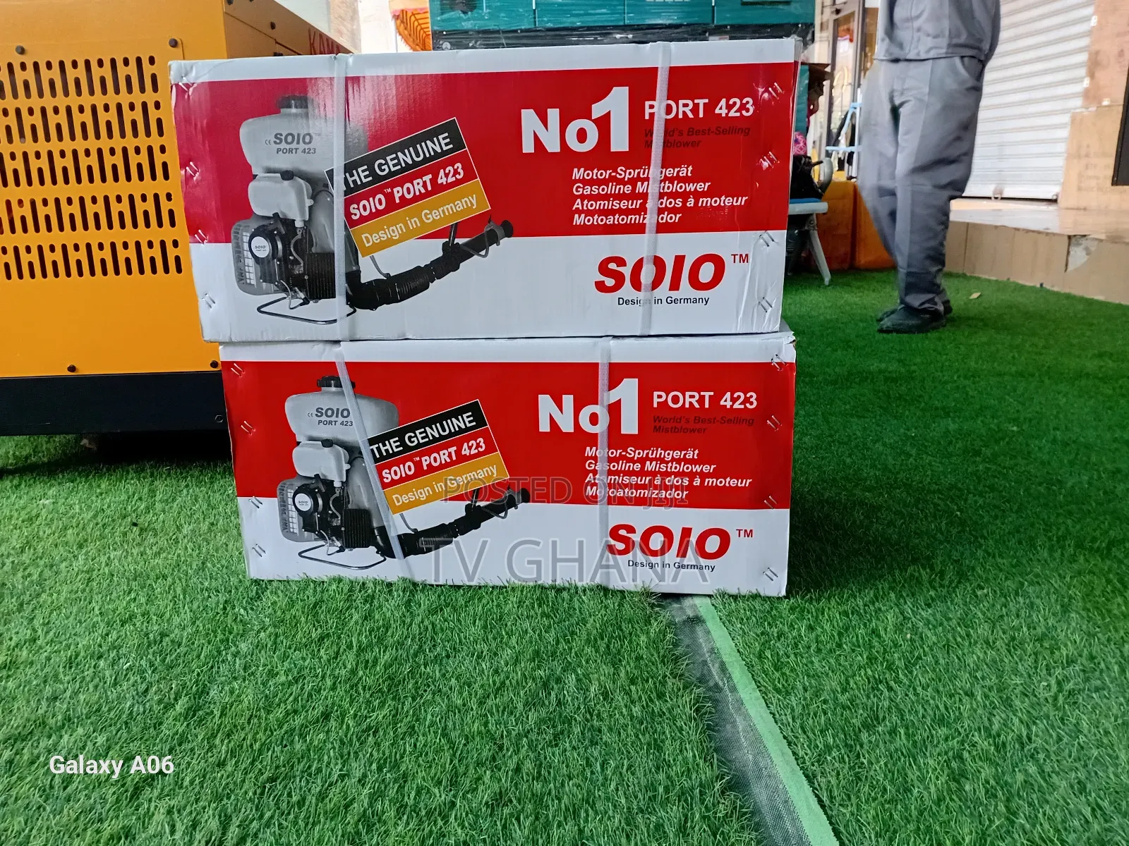 The Farmer Secret Weapon Chemical Sprayer in Accra Metropolitan Farm The Farmer Secret Weapon Chemical Sprayer in Accra Metropolitan Farm