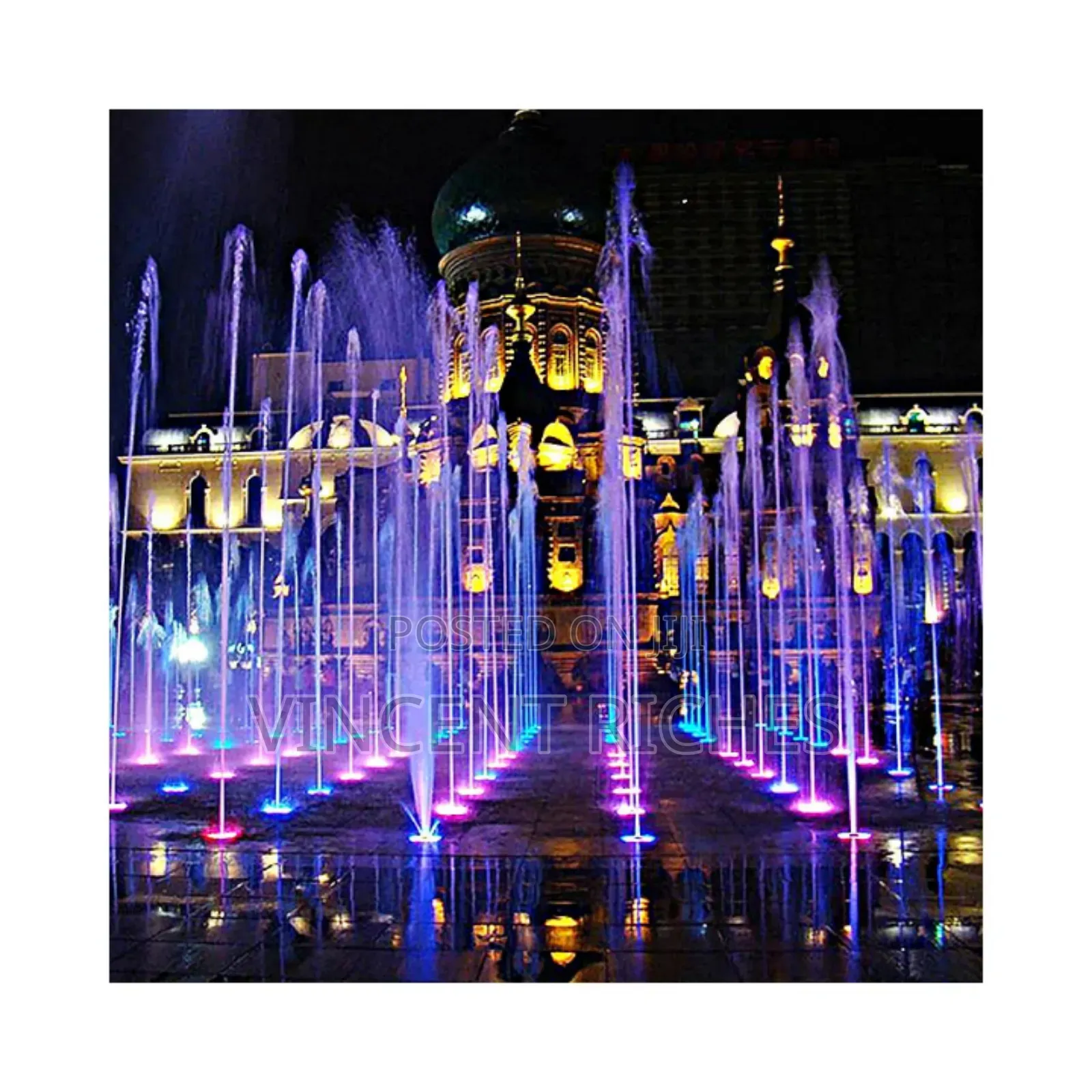 Adjustable Fountain Nozzles - Stainless Steel