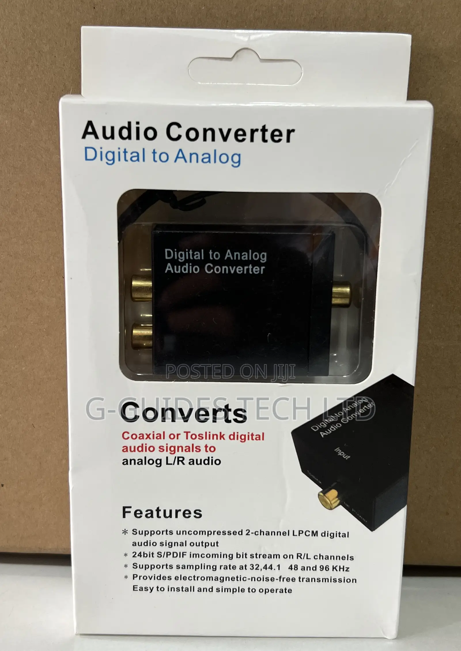 Digital to Analog Audio Converter