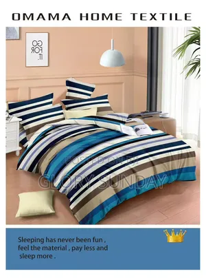 High Quality Cotton Made Bedsheets Available.