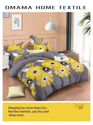 High Quality Cotton Made Bedsheets Available.