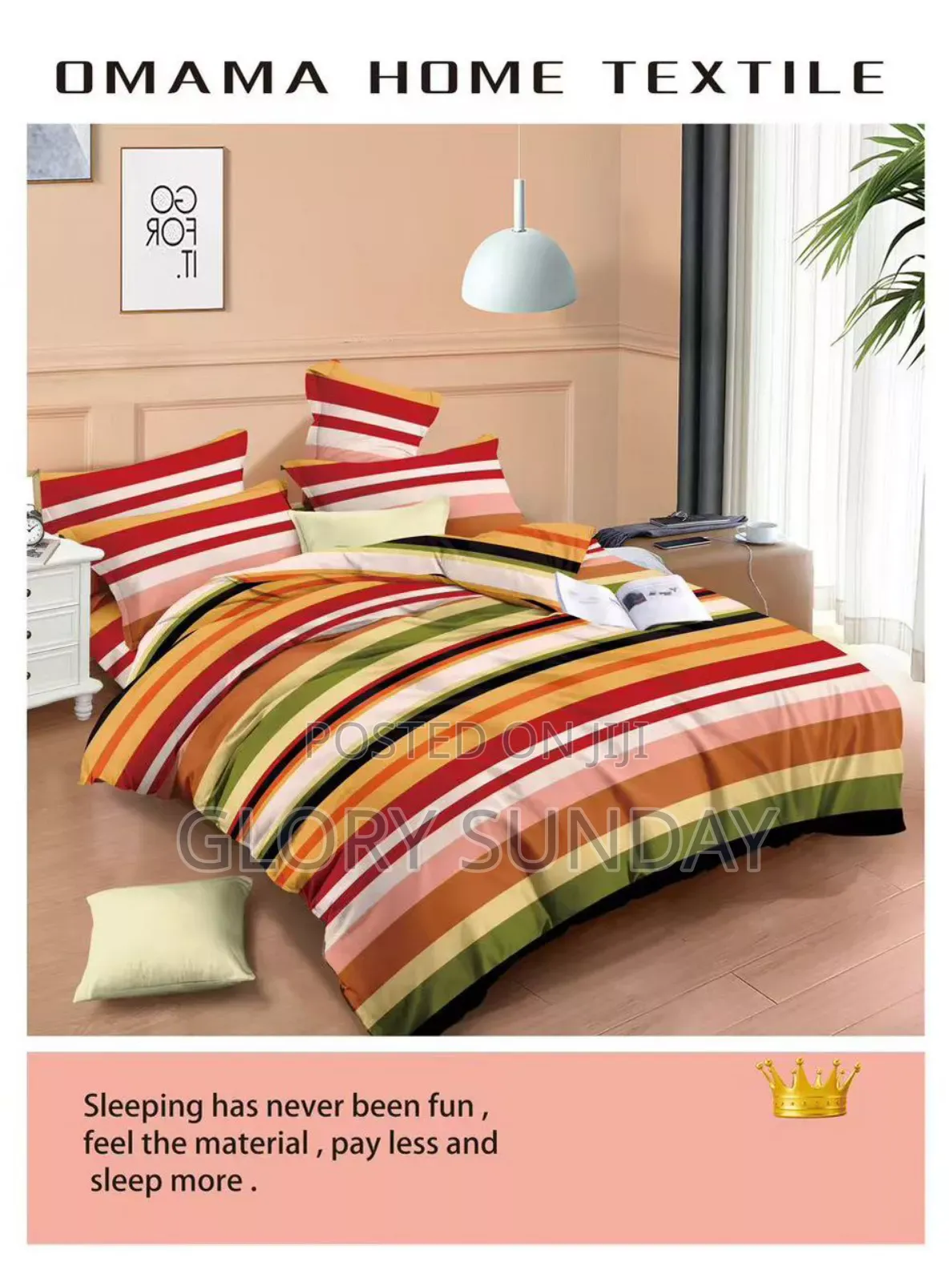 High Quality Cotton Made Bedsheets Available.