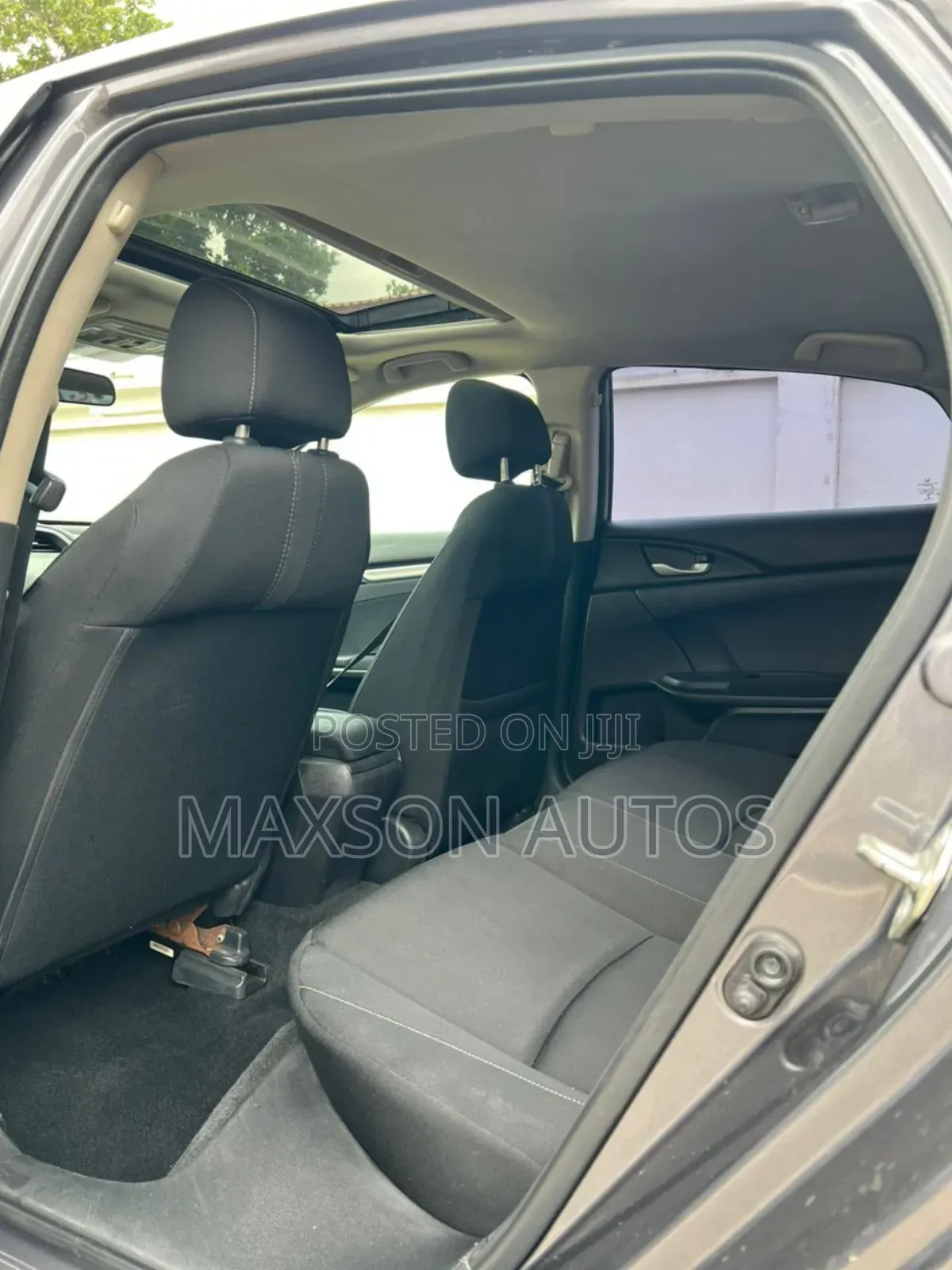 Honda Civic EX Sedan 2018 Gray