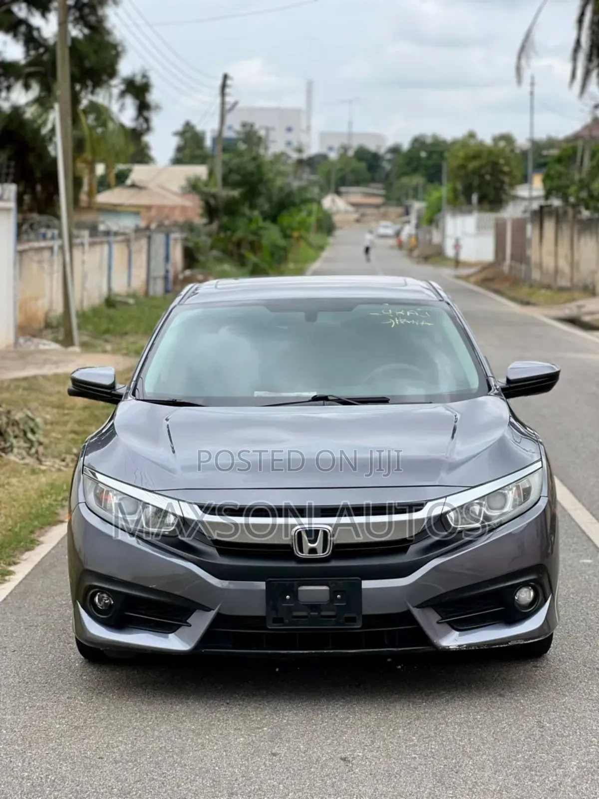 Honda Civic EX Sedan 2018 Gray