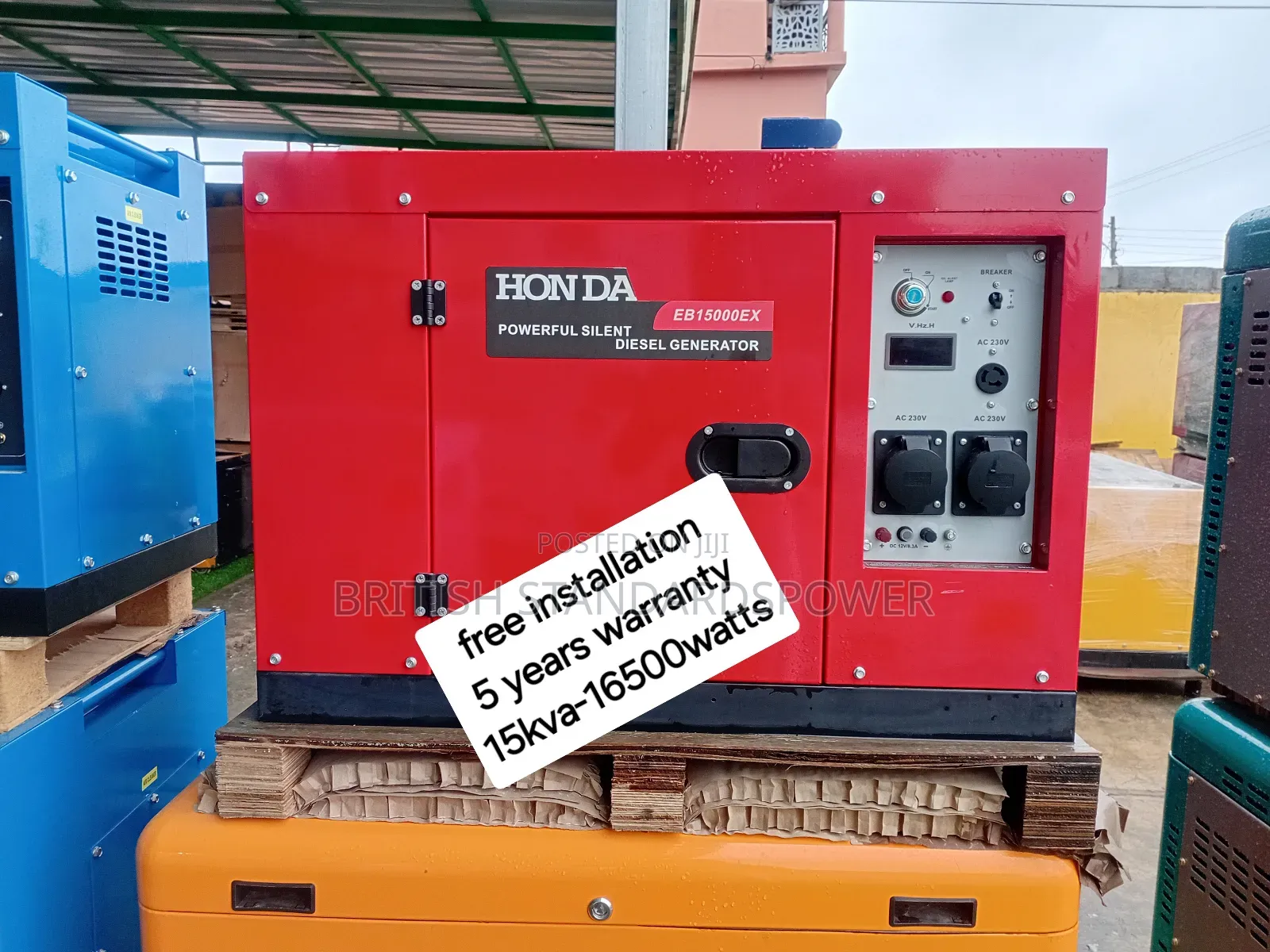 Industrial Strength 15kva Silent Diesel Generator