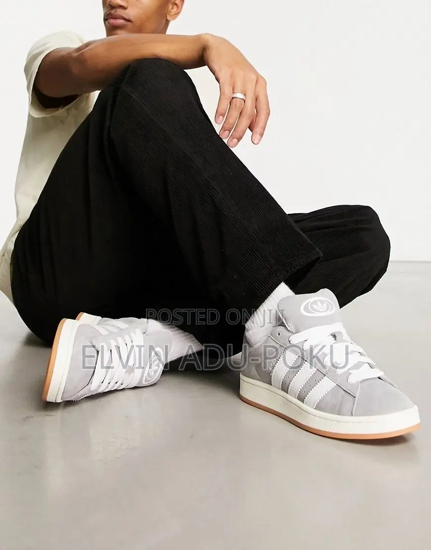Adidas Campus 00s "Low Tone Grey/White" Sneakers