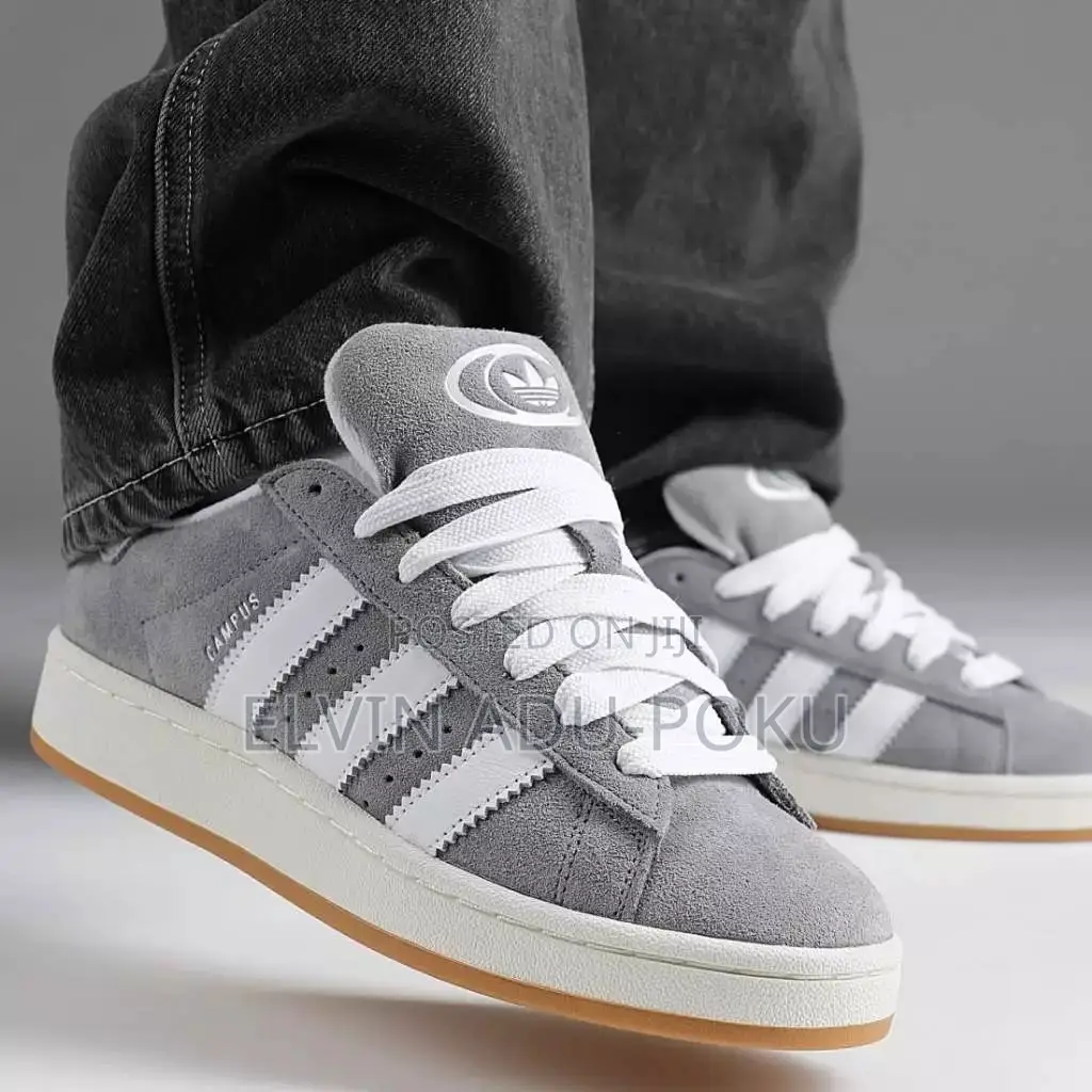 Adidas Campus  "Charcoal Grey/White" Sneakers