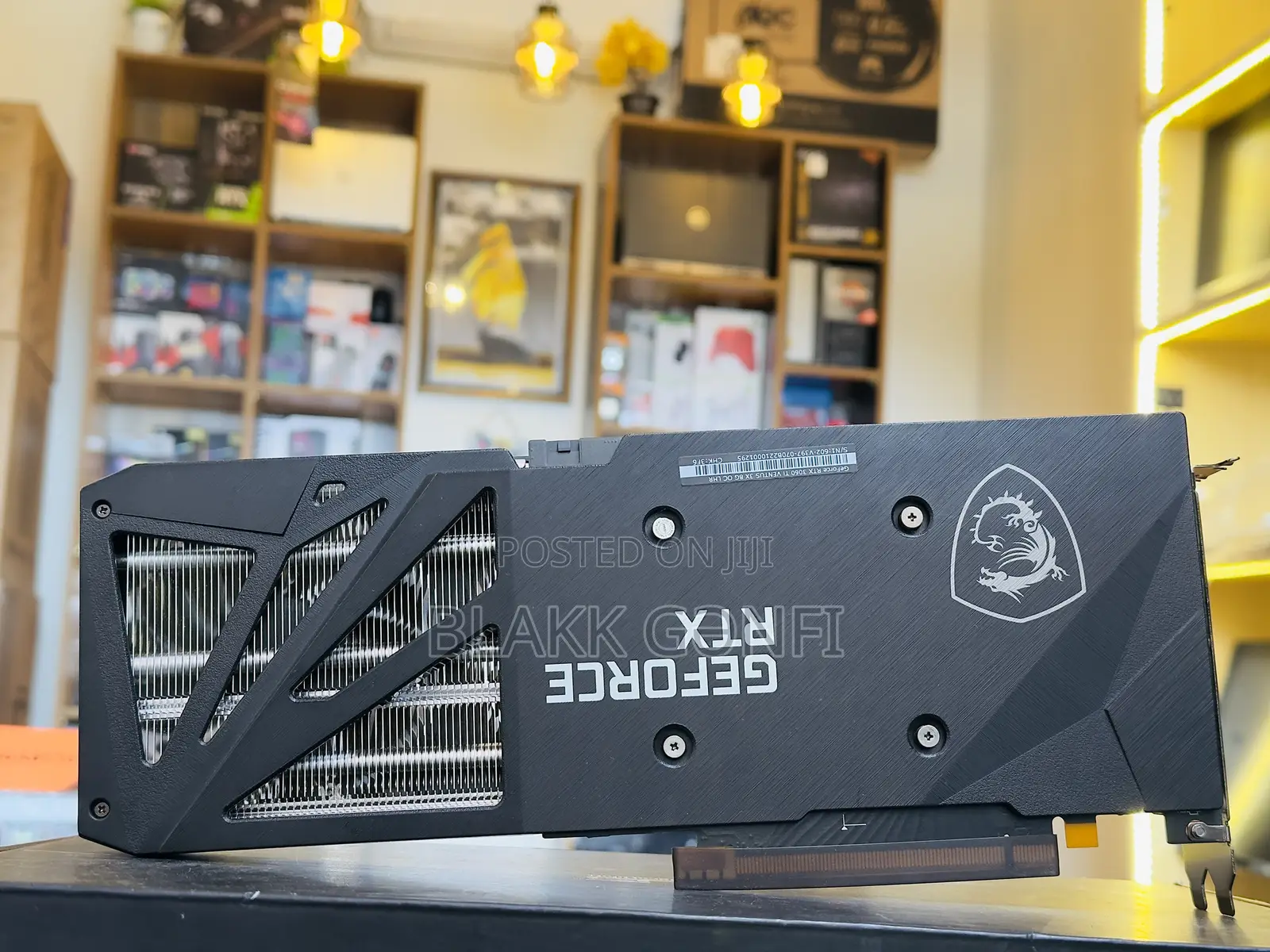 Msi Ventus 3x Rtx 3060ti 8gb Card