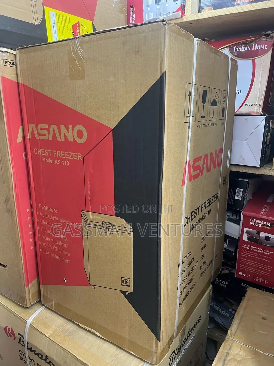 Asano 100l Chest Freezer