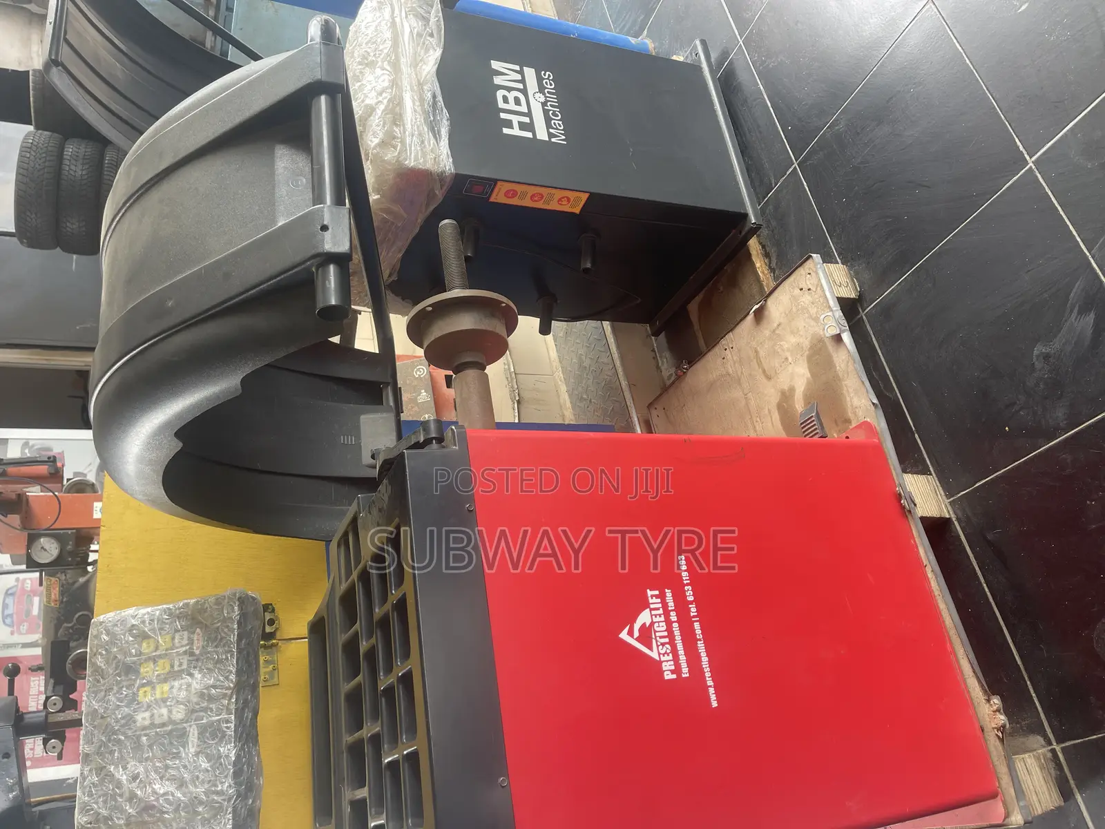 Car Lifter Two Post Tyre Changer