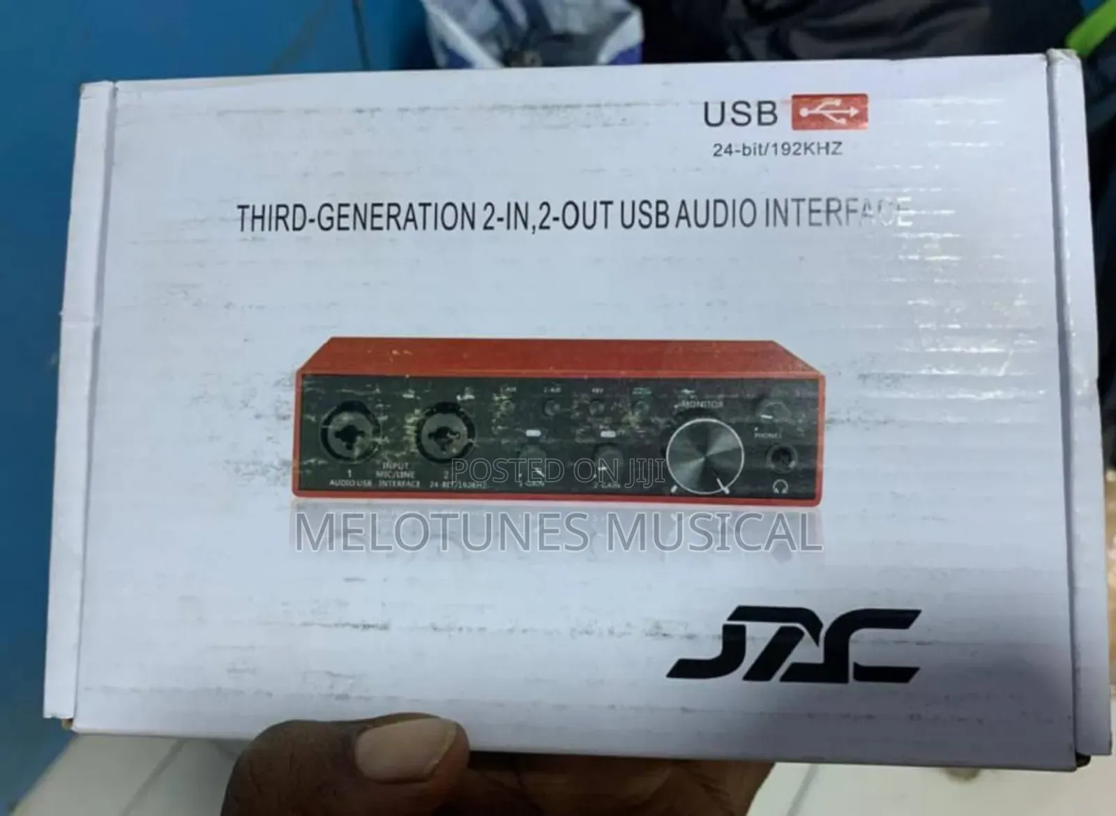 Jac 2i2 3rd Gen Usb Audio Interface.