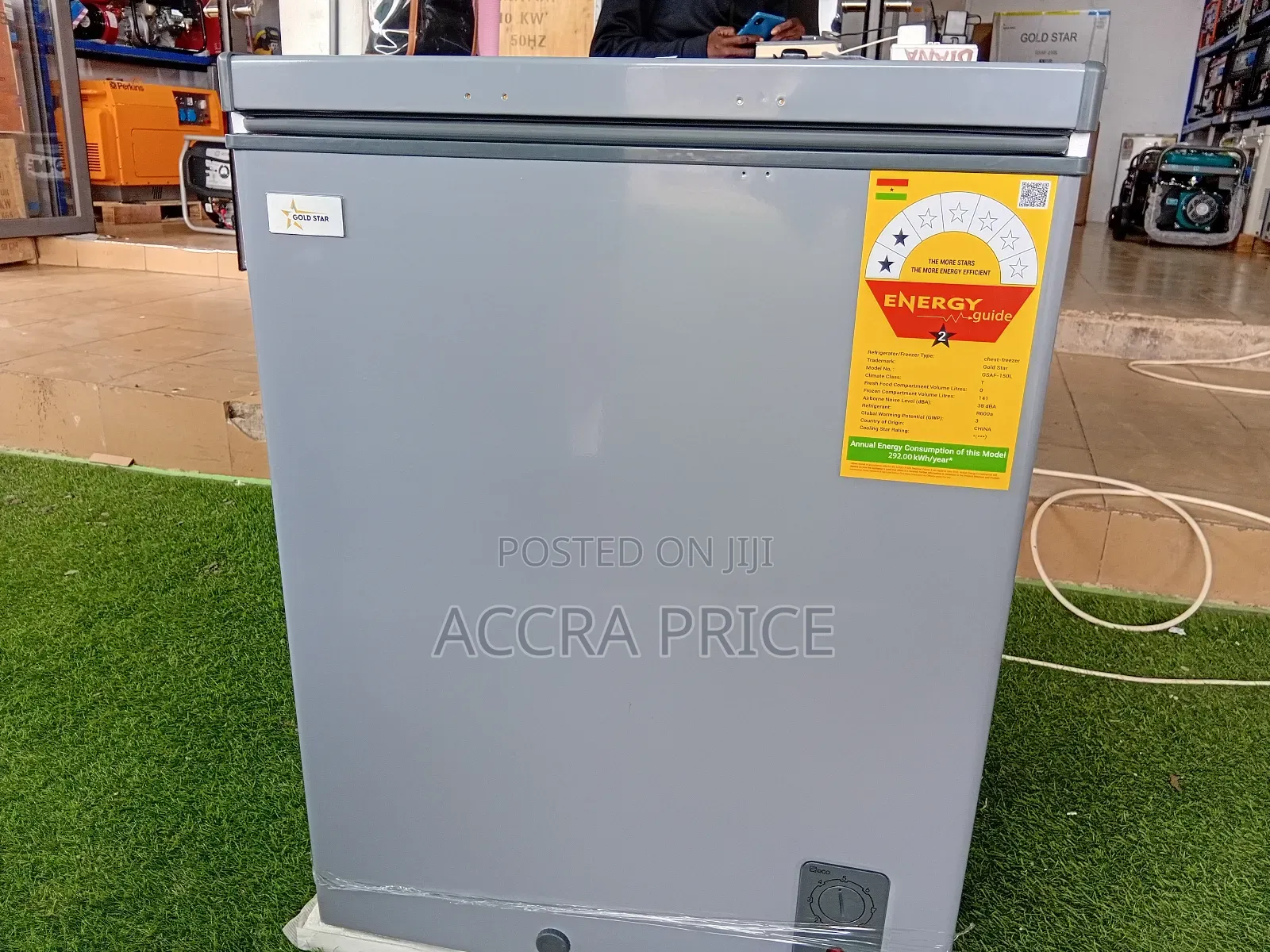 Freezeguard Gold Star Freezer 141l