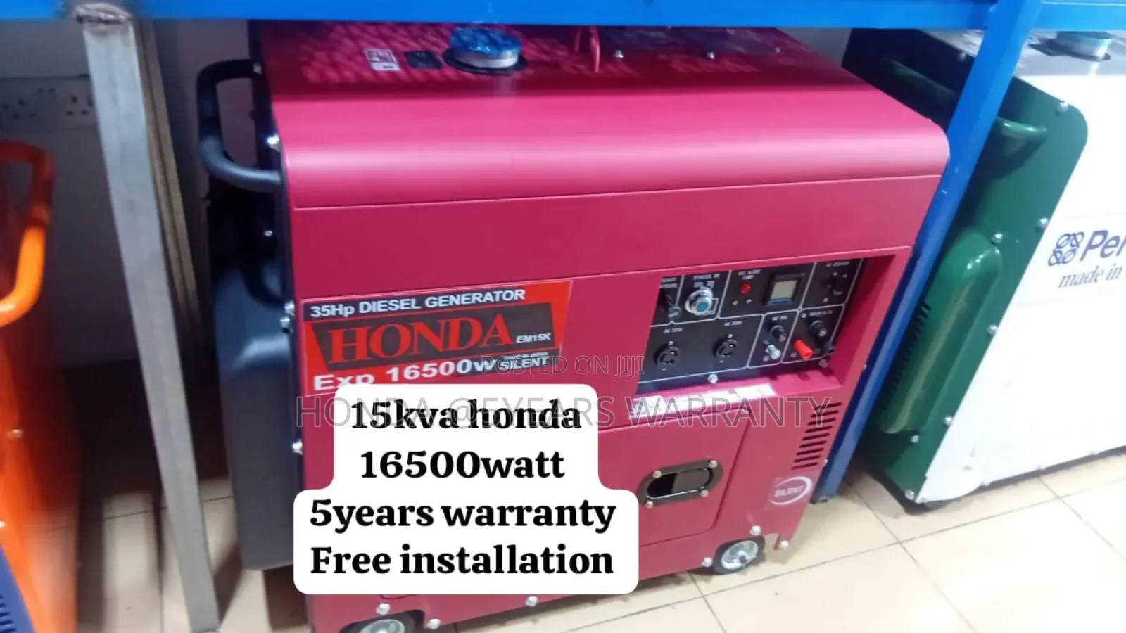 Honda 15kva Urban Oasis Power 16500watt Generator 15kva