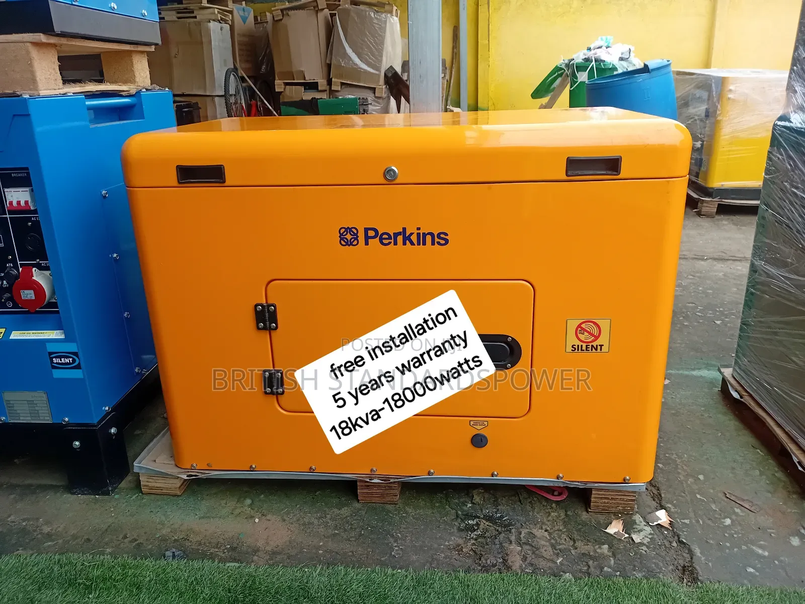 Unshakable Power 18kva Silent Diesel Powered Generator