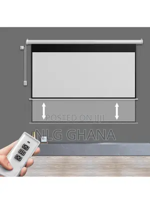 Auto Lifting 60-Inch 4:3 Rc Hd Projection Screen. Tvx28480