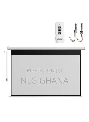 Auto Lifting 60-Inch 4:3 Rc Hd Projection Screen. Tvx28480