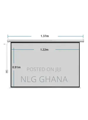 Auto Lifting 60-Inch 4:3 Rc Hd Projection Screen. Tvx28480