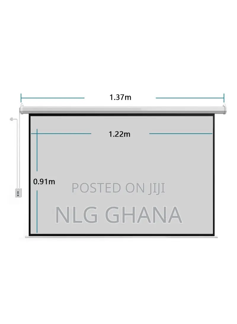 Auto Lifting 60-Inch 4:3 Rc Hd Projection Screen. Tvx28480