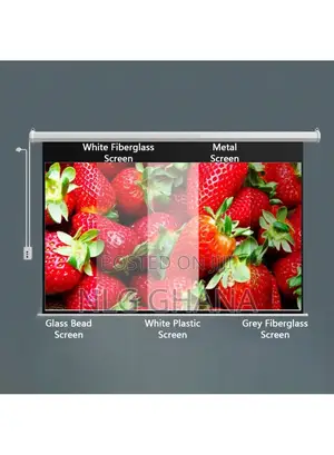 Auto Lifting 60-Inch 4:3 Rc Hd Projection Screen. Tvx28480