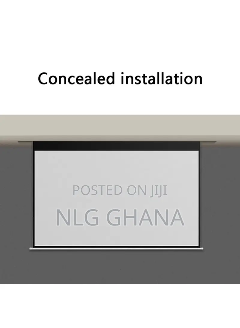 Auto Lifting 60-Inch 4:3 Rc Hd Projection Screen. Tvx28480