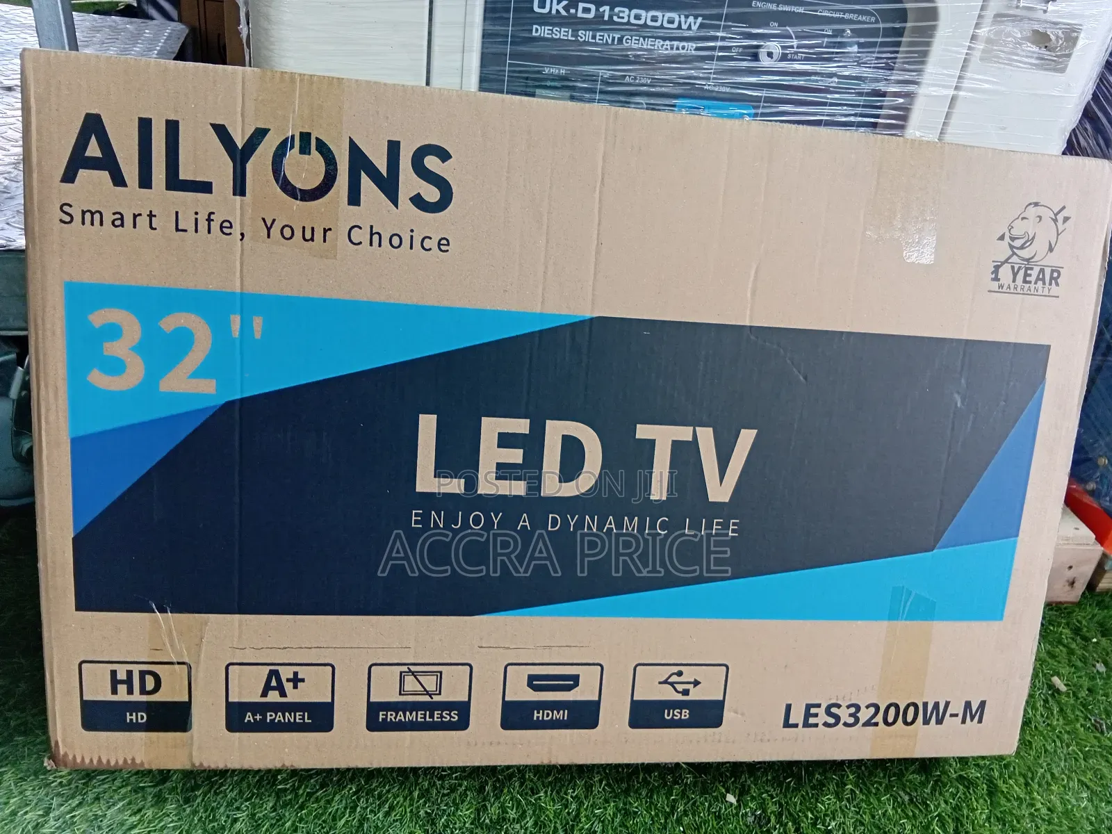 Ultraview 32inches Ailyons Television