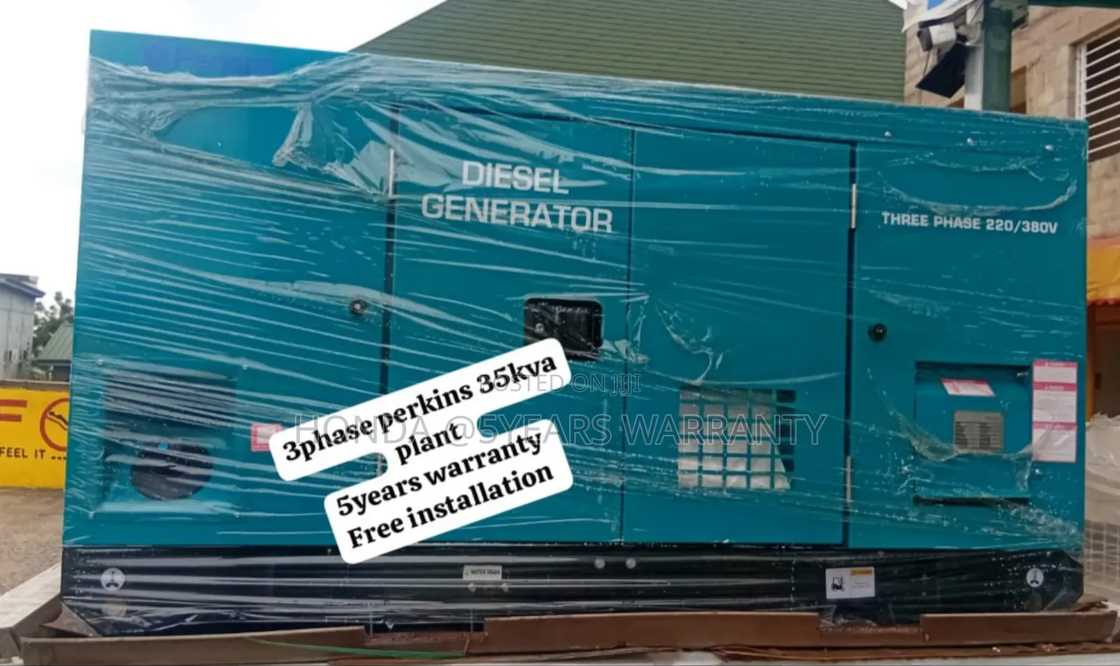 Turbo Charged Perkins Generator 3phase 35kva Perkins Diesel