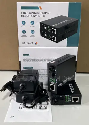 Photo - Fiber Optic Ethernet Media Converter GSS-11s3cab 3km Sc