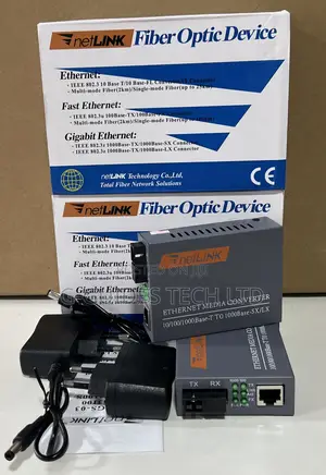 Netlink Gigabit Fiber Optic Media Converter HTB-Gs-03 a/B