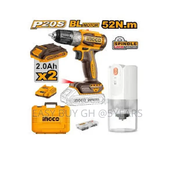 Cordless Drill 20v + 2 Cordless Drill 20v + 2