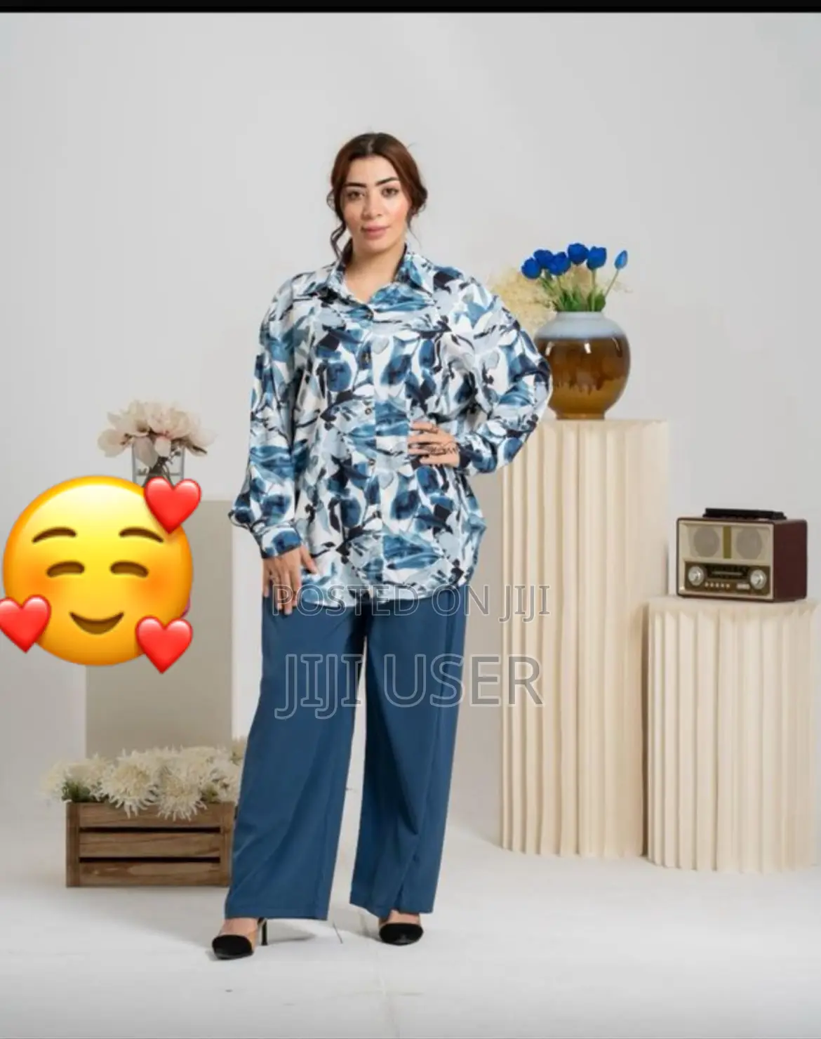 Two Pieces Free Size Top and Down