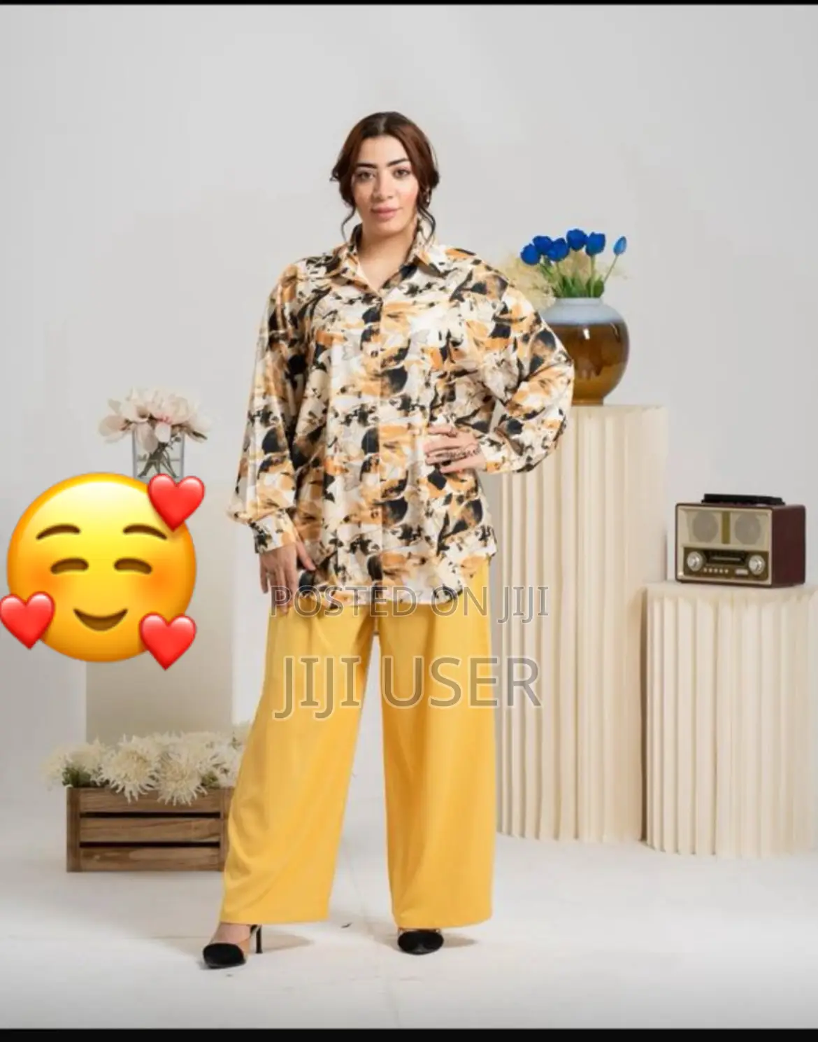 Two Pieces Free Size Top and Down
