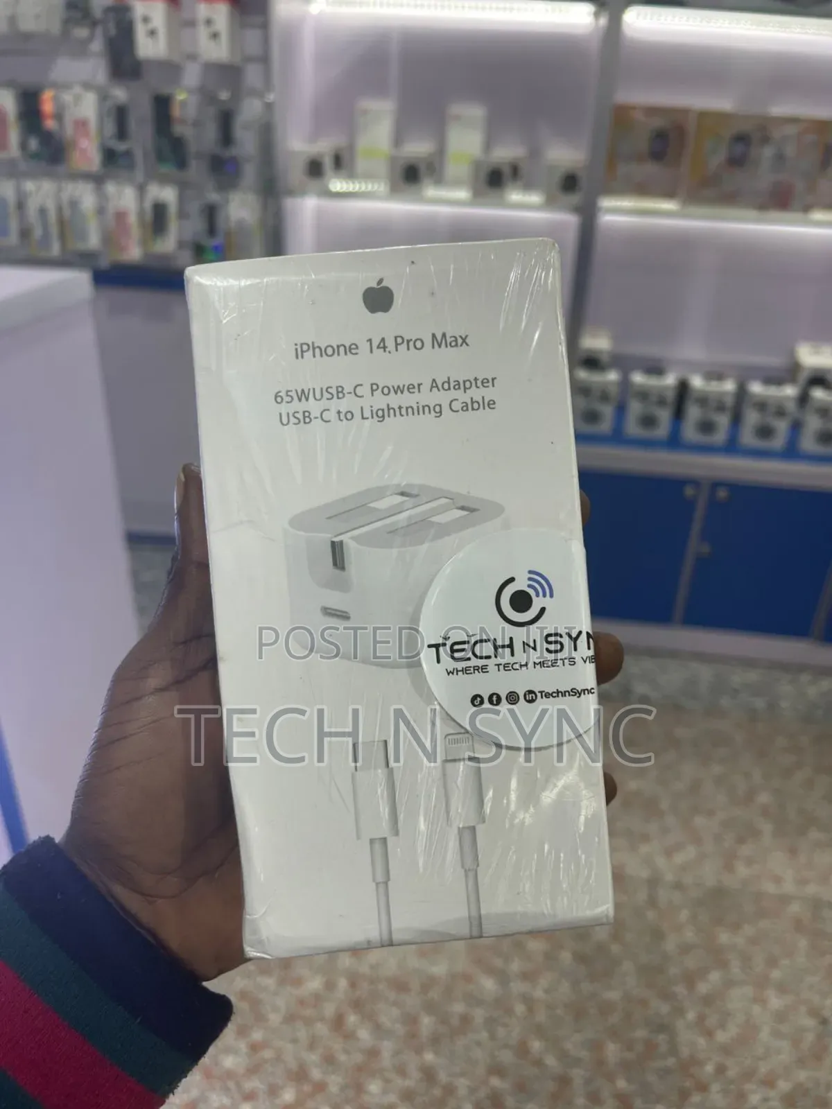 65w Usb C Power Adapter Usb-C Lightning Cable
