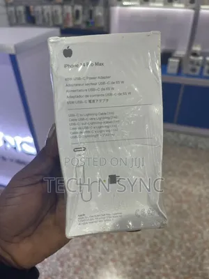 65w Usb C Power Adapter Usb-C Lightning Cable