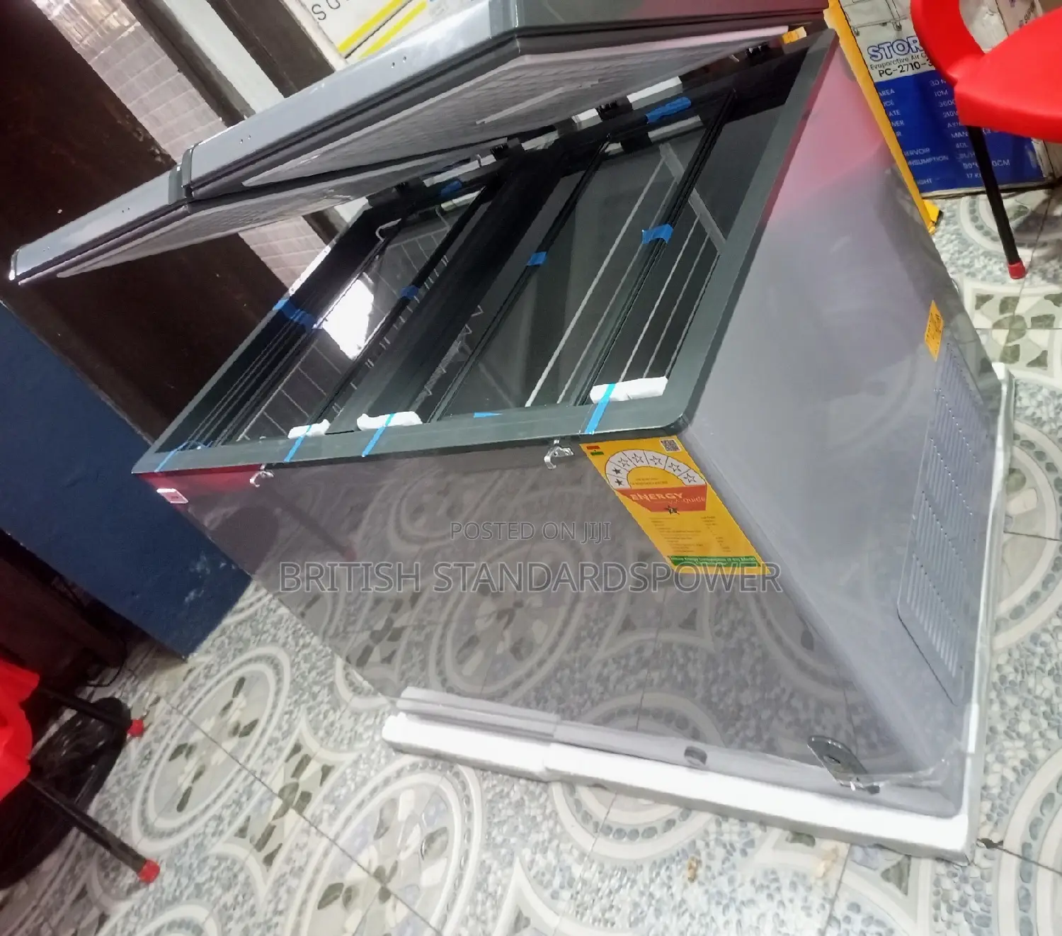 Discover Gold Star Chest Freezer 344l Energetic System Set
