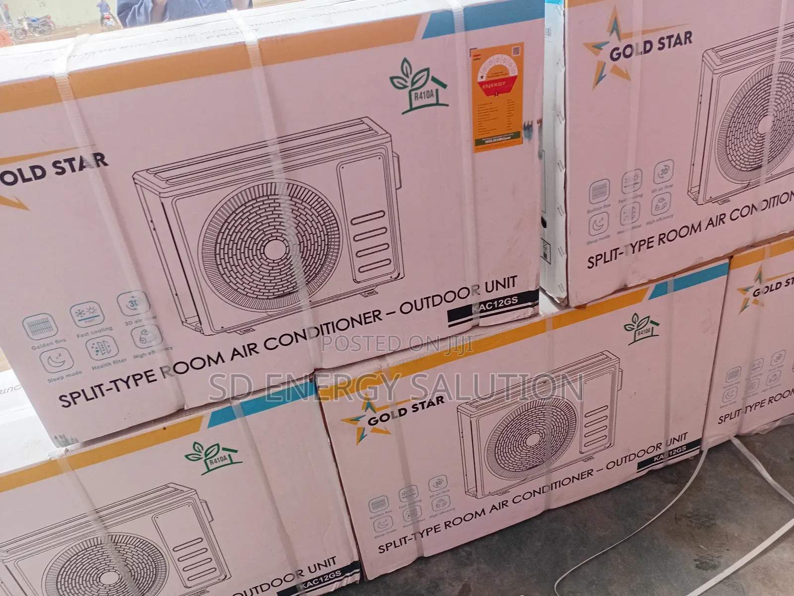 Admirable Gold Star Split 1.5hp Air Conditioner System