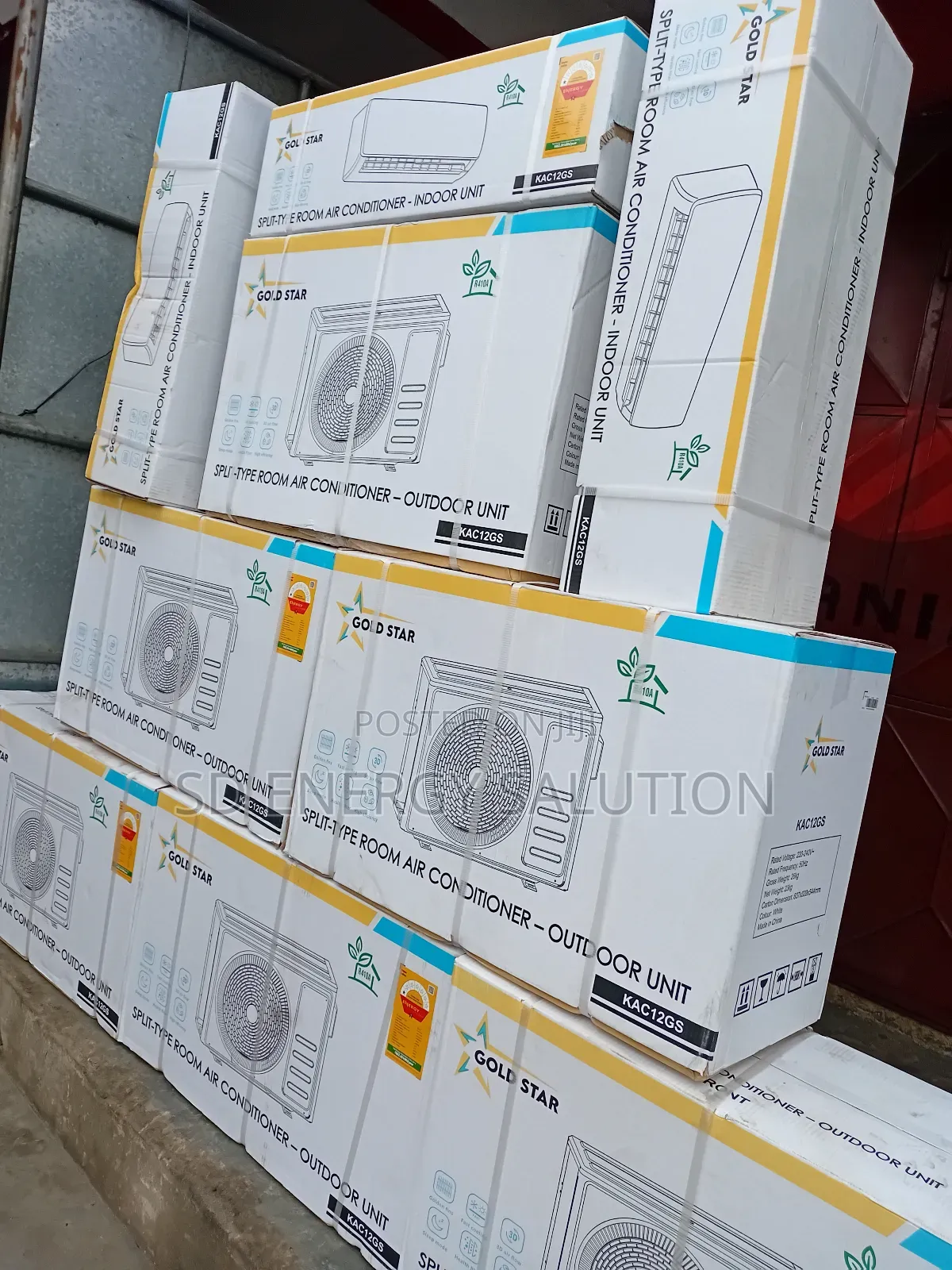 Excpection Gold Star 1.5hp Split Air Conditioner System