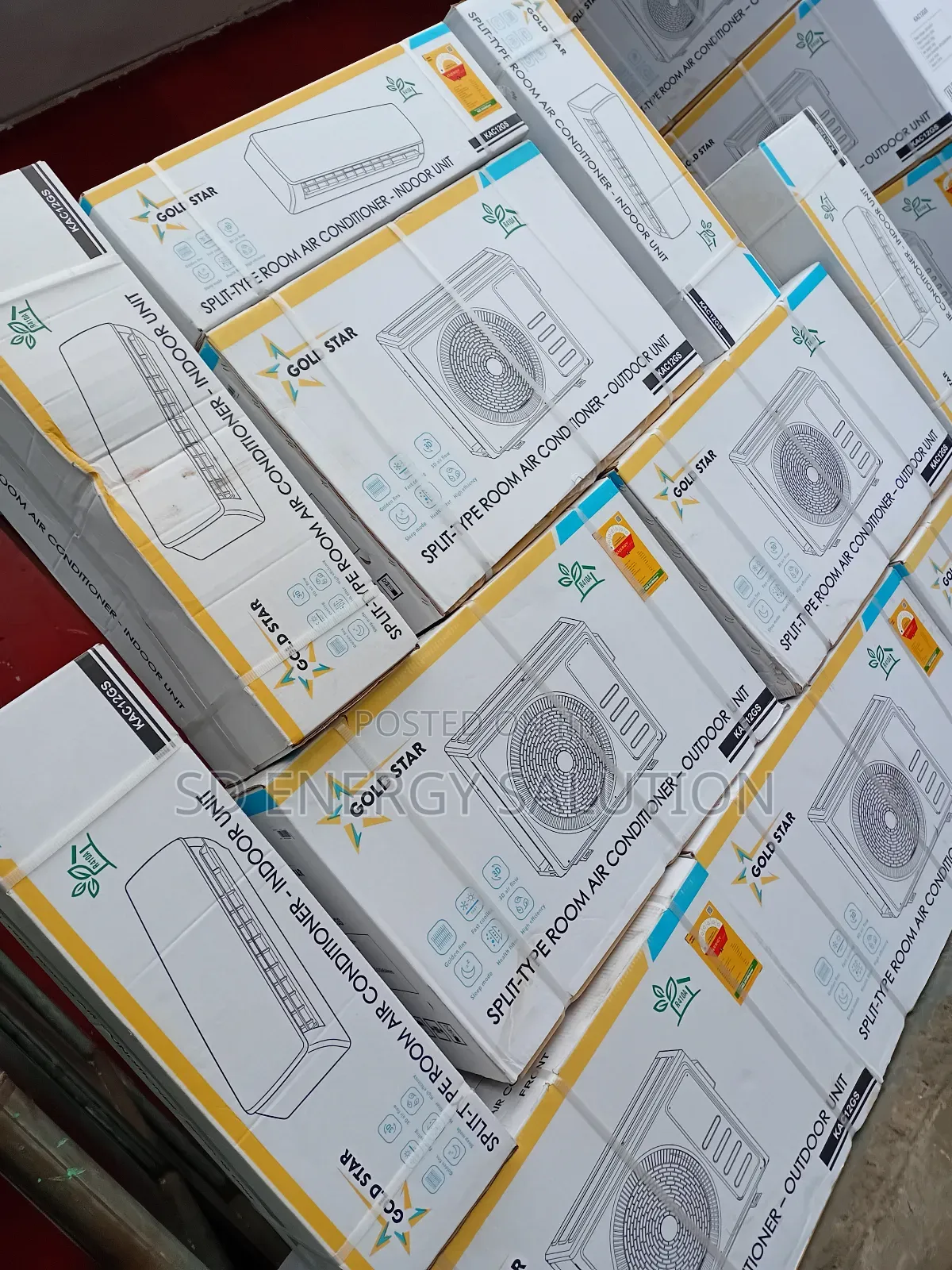 Blissful Gold Star 1.5hp Split Air Conditioner System