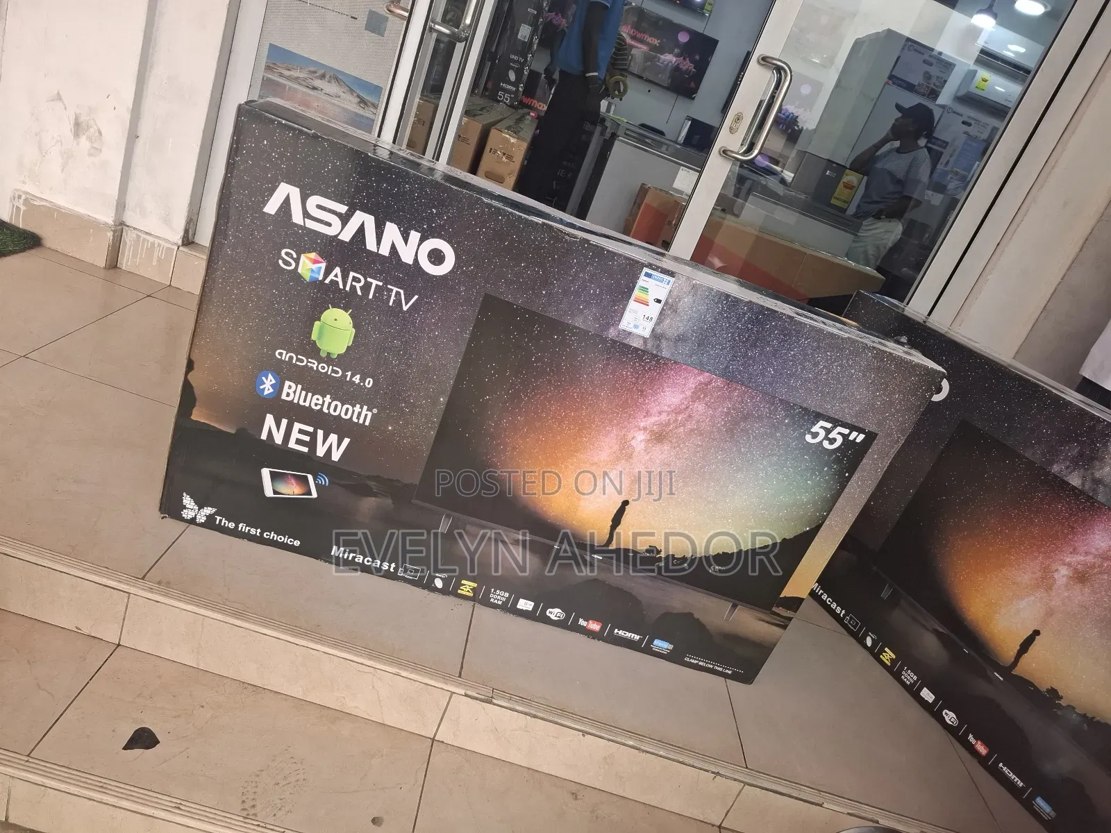 Quality Picture View of Asano 55 Inches Smart Tv 