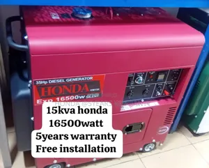 Super Silent Honda 15kva 16500watt Diesel Generator 15kva