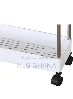 Three Tier Multi-Purpose Storage Plastic Rolling. Ghx2078