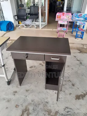 Desk With Drawers Open