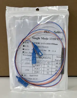 2-Port PLC Splitter Sc, Planar Lightwave Circuit Splitter Sc