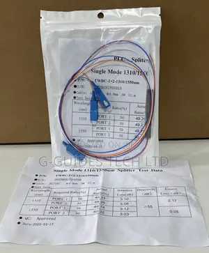 2-Port PLC Splitter Sc, Planar Lightwave Circuit Splitter Sc