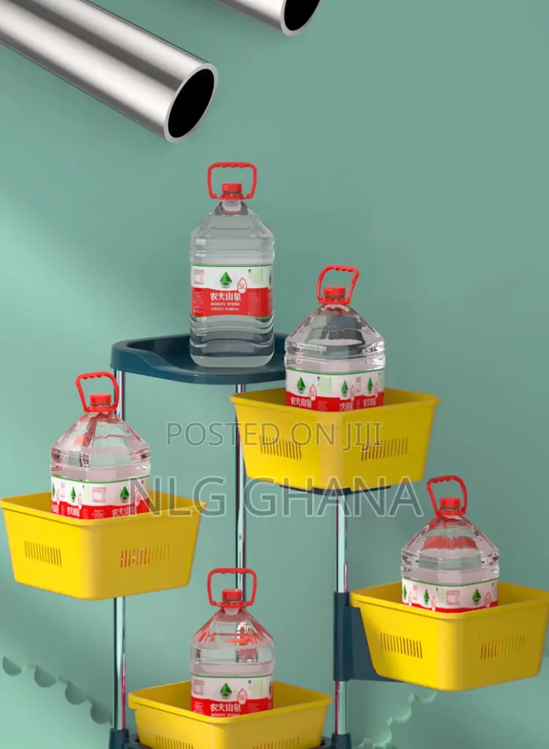 4-Tier Removable Square Rotating Rolling. Ghx3514
