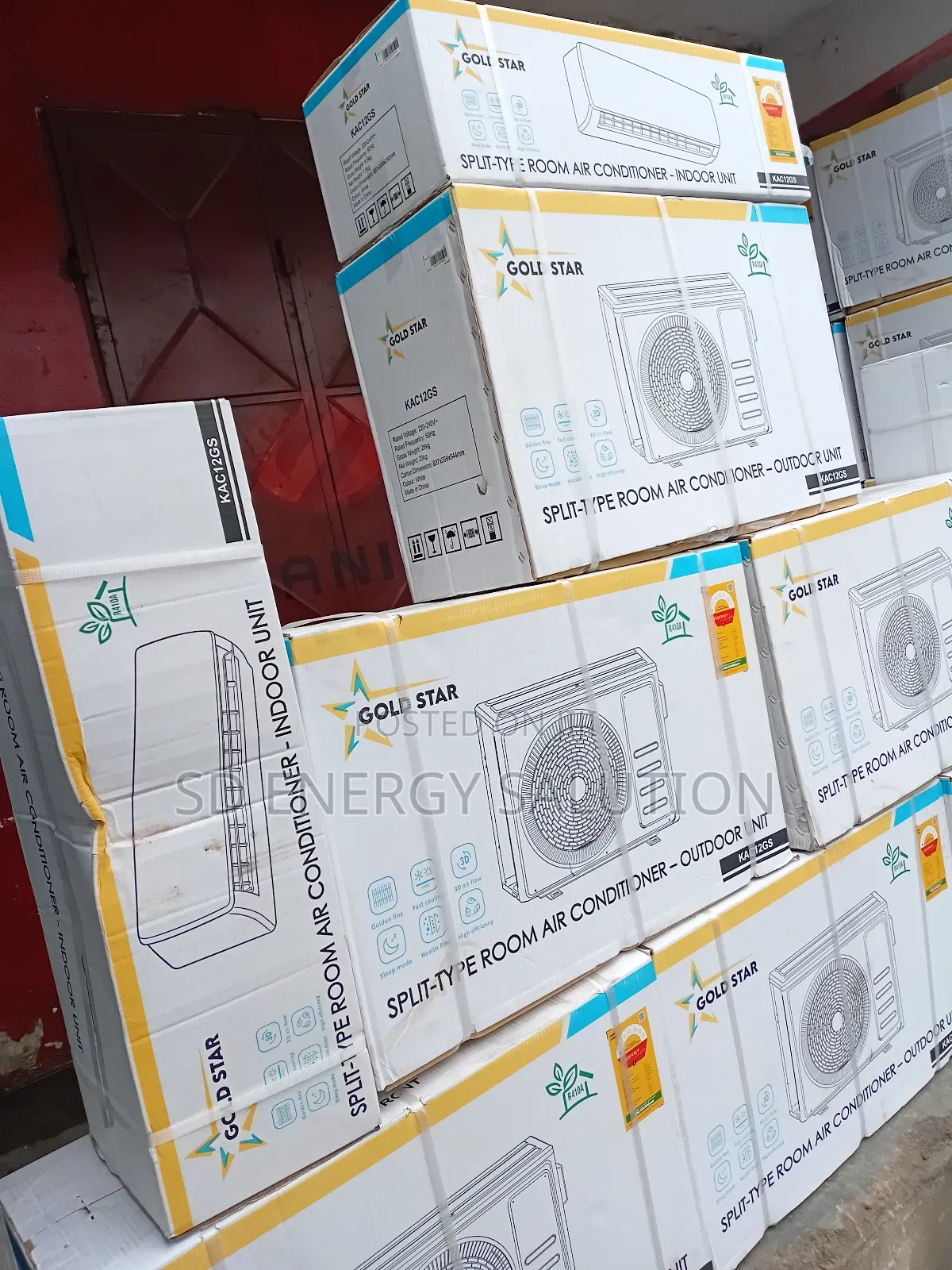 Massive 1.5hp Gold Star Split Air Conditioner Energy