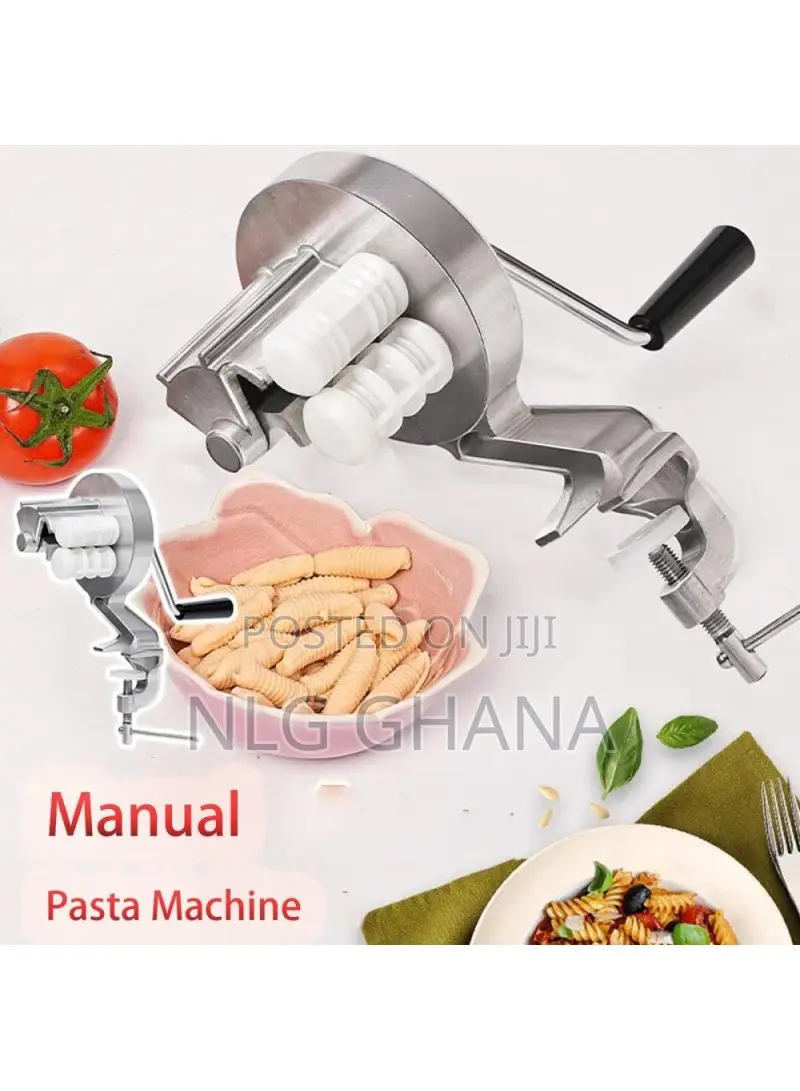 Kitchen Manual Pasta Machine Hand Crank Noodle. Tvx26161